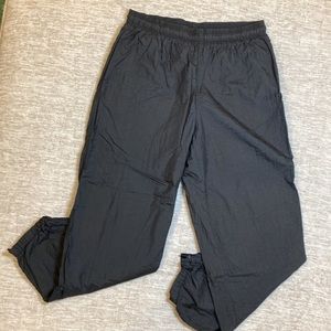 Adidas men’s black parachute track pants size extra large